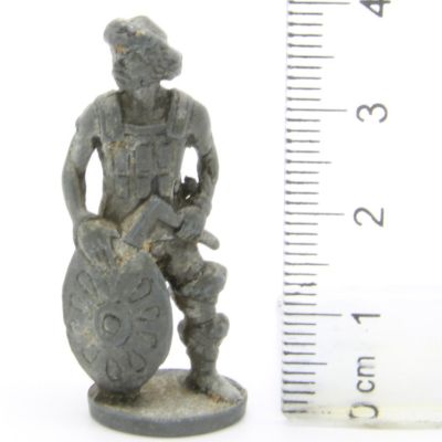 Ferrero Kinder Ü-Ei Soldatini Metallfiguren Krieger - 9C 40mm Eisen
