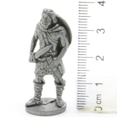 Ferrero Kinder Ü-Ei Soldatini Metallfiguren Krieger - 9E 40mm Eisen