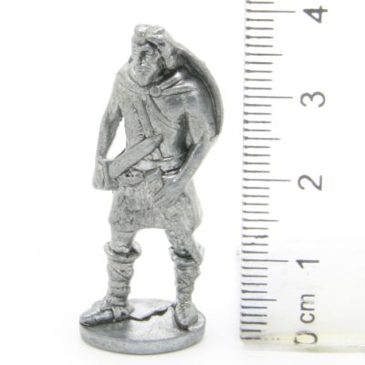 Ferrero Kinder Ü-Ei Soldatini Metallfiguren Krieger - 9E 40mm Eisen Light