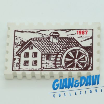 MB-G-PMB Francobollo 1987 Mulino Grande