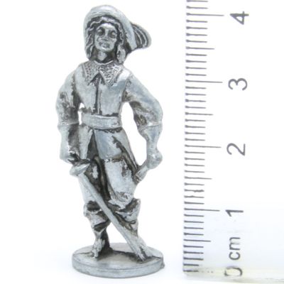 Ferrero Kinder Ü-Ei Soldatini Metallfiguren Musketiere - 5 40mm Eisen