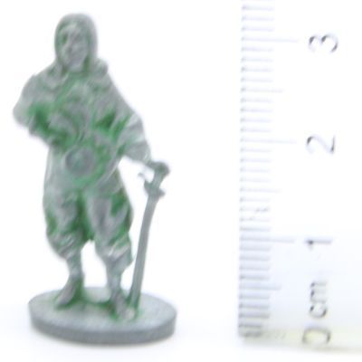 Ferrero Kinder Ü-Ei Soldatini Metallfiguren Musketiere - E27 35mm Eisen Green