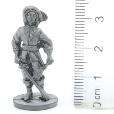 Ferrero Kinder Ü-Ei Soldatini Metallfiguren Musketiere - E29 35mm Eisen