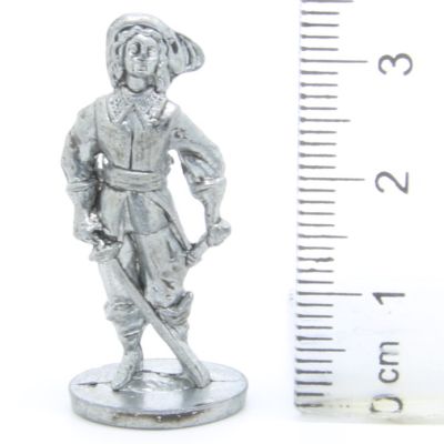 Ferrero Kinder Ü-Ei Soldatini Metallfiguren Musketiere - E29 35mm Eisen Light