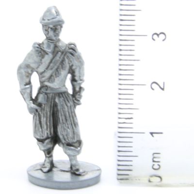 Ferrero Kinder Ü-Ei Soldatini Metallfiguren Musketiere - E30 35mm Eisen