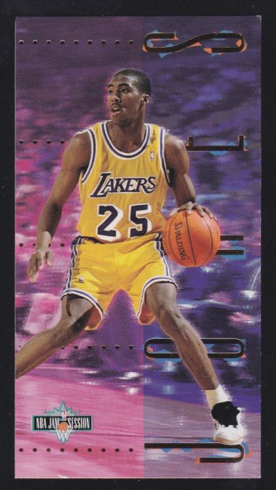 NBA 1995 Fleer Jam Session F3 Eddie Jones Fuel Injectors