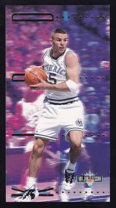 NBA 1995 Fleer Jam Session F4 Jason Kidd Fuel Injectors