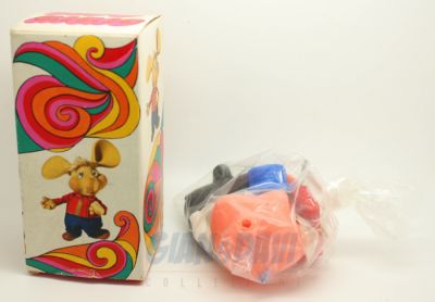 Topo Gigio Scolaro Cartella Rossa in scatola da montare