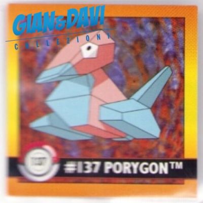 PKM_ATX_STK 137 Porygon