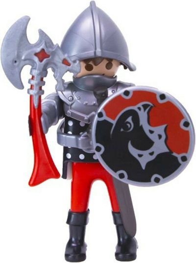 Playmobil 2017 - 30801665 Cavaliere con Ascia e scudo