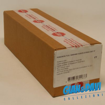 PKM_TCG_BB IT Colpo Fusione Case da 6 Box da 36 Bustine Sealed