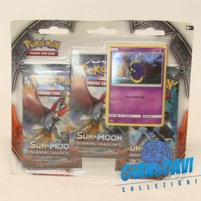 PKM_TCG_BB EN Sun&Moon Burning Shadows 3-Booster Cosmog Sealed