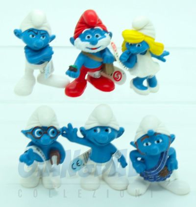 Schleich Puffi 2011 The Smurfs 3D 2.0729 a 2.0734