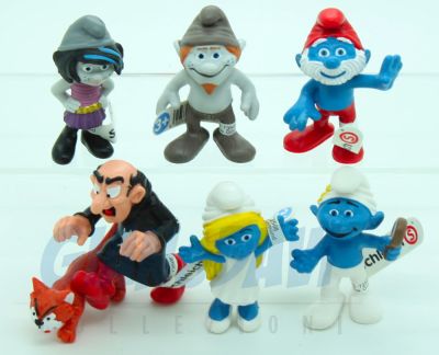 Schleich Puffi 2013 The Smurfs 2 in 3D 2.0754 a 2.0759