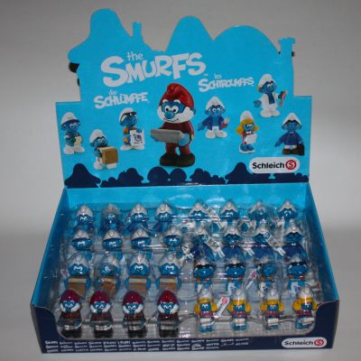 Schleich Puffi 2015 Diligenti in Ufficio - 20909 BOX 32 Pieces