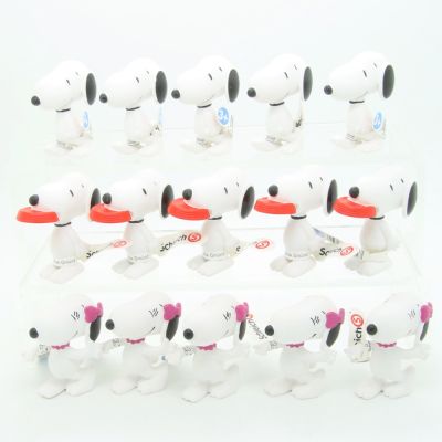 Lotto Snoopy Peanuts Schleich 3 differenti x5 caduno 15 Personaggi Totali