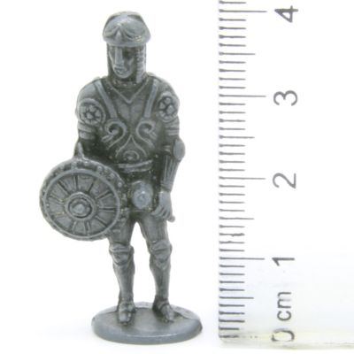 Ferrero Kinder Ü-Ei Soldatini Metallfiguren Ritter - 2 40mm Eisen Dark