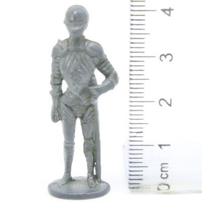 Ferrero Kinder Ü-Ei Soldatini Metallfiguren Ritter - 4 40mm Eisen