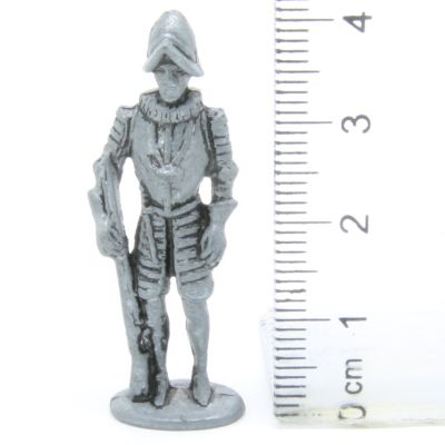 Ferrero Kinder Ü-Ei Soldatini Metallfiguren Ritter - 5 40mm Eisen