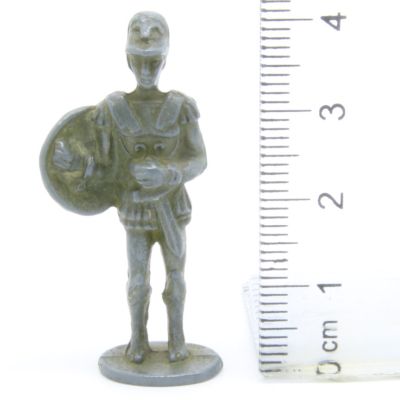 Ferrero Kinder Ü-Ei Soldatini Metallfiguren Ritter - 6 40mm Eisen Green