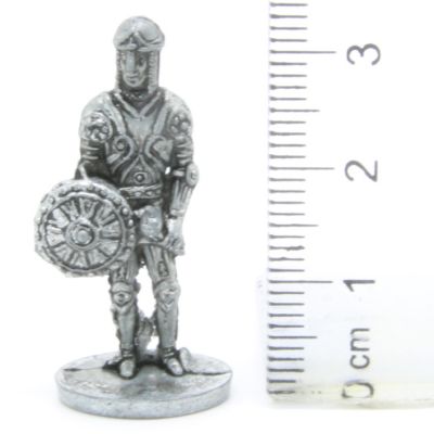 Ferrero Kinder Ü-Ei Soldatini Metallfiguren Ritter - C17 35mm Eisen Light