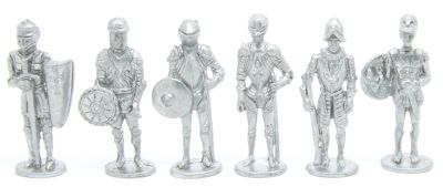 Ferrero Kinder Ü-Ei Soldatini Metallfiguren Ritter - SAT 40mm Zink