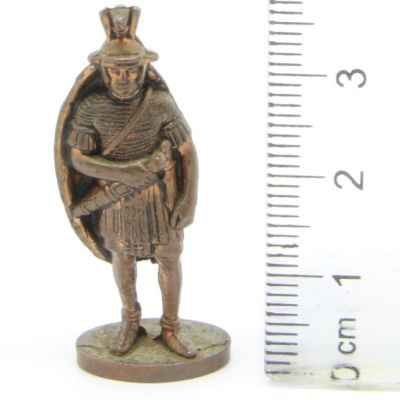 Ferrero Kinder Ü-Ei Soldatini Metallfiguren Romer - B11 35mm Kupfer