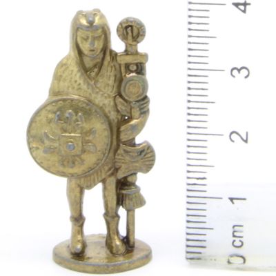 Ferrero Kinder Ü-Ei Soldatini Metallfiguren Romer - 4 40mm Messing