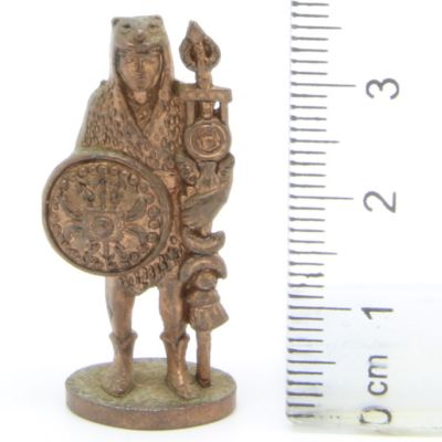 Ferrero Kinder Ü-Ei Soldatini Metallfiguren Romer - B9 35mm Kupfer