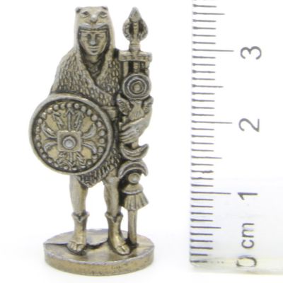 Ferrero Kinder Ü-Ei Soldatini Metallfiguren Romer - B9 35mm Messing Eisen