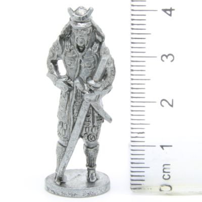 Ferrero Kinder Ü-Ei Soldatini Metallfiguren Samurai 1150 1600 - 1 40mm Eisen Light
