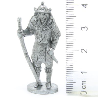 Ferrero Kinder Ü-Ei Soldatini Metallfiguren Samurai 1150 1600 - 3 40mm Eisen Light