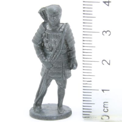 Ferrero Kinder Ü-Ei Soldatini Metallfiguren Samurai 1150 1600 - 6 40mm Eisen