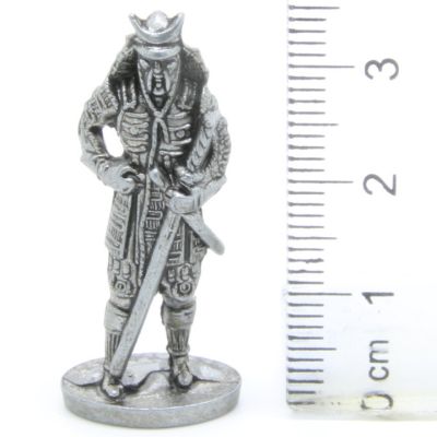 Ferrero Kinder Ü-Ei Soldatini Metallfiguren Samurai 1150 1600 - G41 35mm Eisen Light