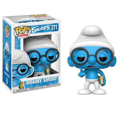 Funko Pop Animation 271 The Smurfs 20122 Brainy