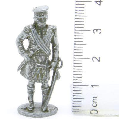 Ferrero Kinder Ü-Ei Soldatini Metallfiguren Schotten 1850 1908 - 3 40mm Eisen Dark