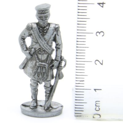 Ferrero Kinder Ü-Ei Soldatini Metallfiguren Schotten 1850 1908 - 4C 40mm Eisen