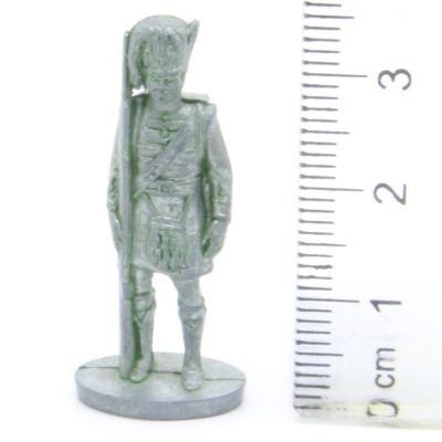 Ferrero Kinder Ü-Ei Soldatini Metallfiguren Schotten 1850 1908 - F36 35mm Eisen Green