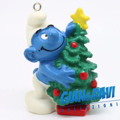 The Smurfs Schleich 5.1901 Christmas Tree GCHCE81 3A (A)