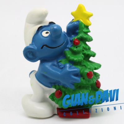 The Smurfs Schleich 5.1901 Christmas Tree HK81