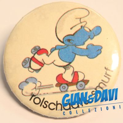 SM_PIN_BU_S 38mm 5 Rolschaats-smurf