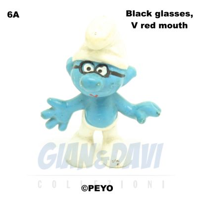2.0006 Brainy Smurf 6A non perfetto