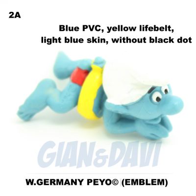 2.0025 Swimmer Smurf 2A