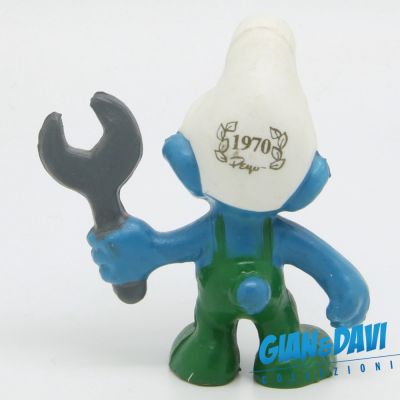 Smurfs Promotional Jubilee 1970 Mechanic A