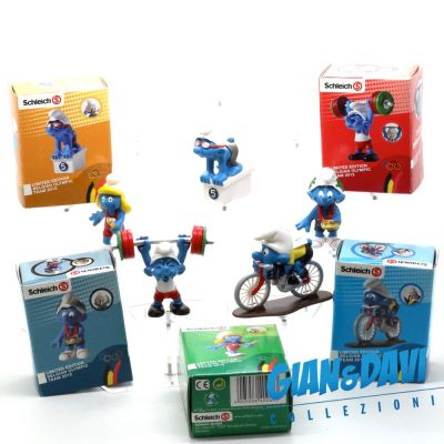 Smurfs Promotional Belgium Olympic Teams 2012 Complete sat