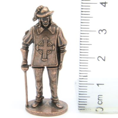 Ü-Ei-MF Soldaten 14 - 16 Jahrhundert - 4 Kupfer Dark