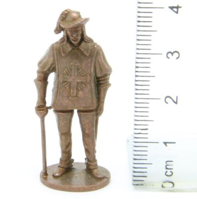 Ü-Ei-MF Soldaten 14 - 16 Jahrhundert - 4 Kupfer Dark Opaque