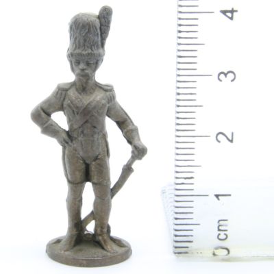 Ferrero Kinder Ü-Ei Soldatini Metallfiguren Soldaten 18-19 - 3 40mm Messing