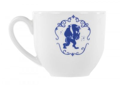Leblon Delienne Disney  Beauty and the Beast Coffret de 4 Tasses a Cafe