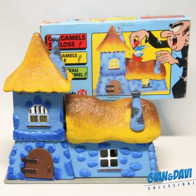 The Smurfs 4.0027 Old Gargamel's Castle Castello di Gargamella 1A Box 1 OLD B